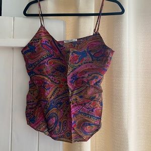 Novella Royale Paisley Tank Top